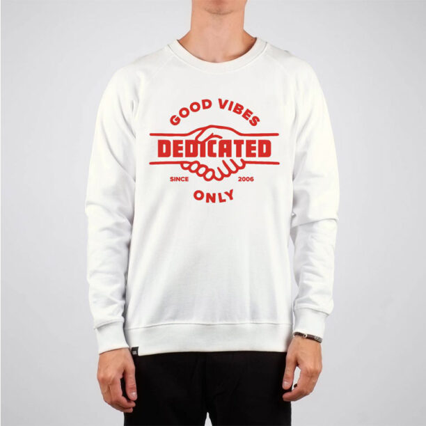 Dedicated Sweatshirt Malmoe Good Hands Off-White preţ