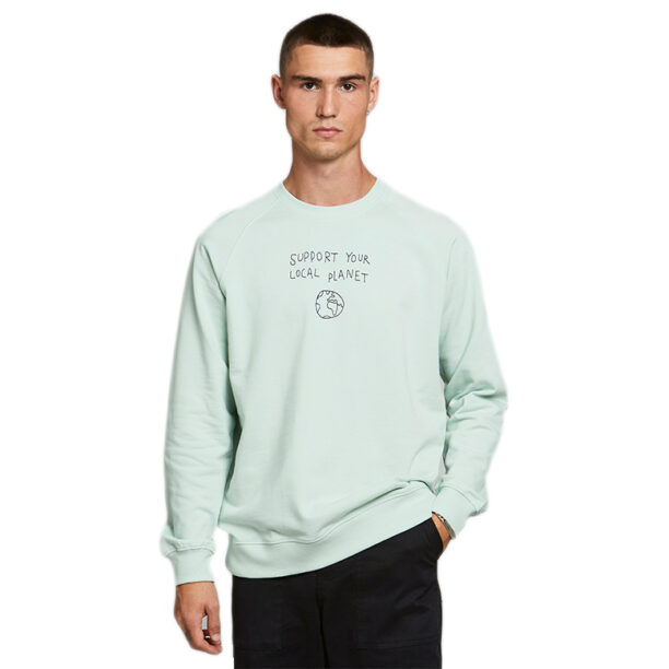 Dedicated Sweatshirt Malmoe Local Planet Mint