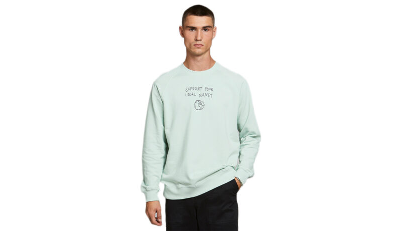 Dedicated Sweatshirt Malmoe Local Planet Mint