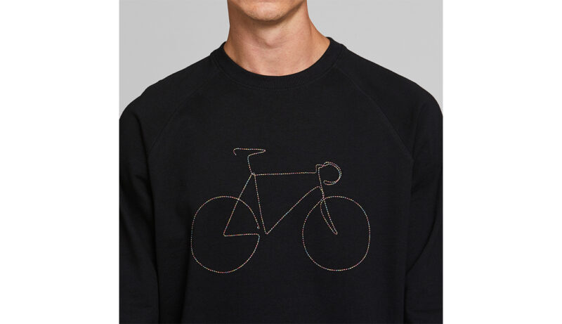 Cumpăra Dedicated Sweatshirt Malmoe Rainbow Bicycle Black