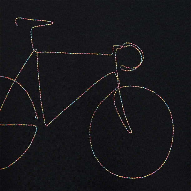 Preţ Dedicated Sweatshirt Malmoe Rainbow Bicycle Black