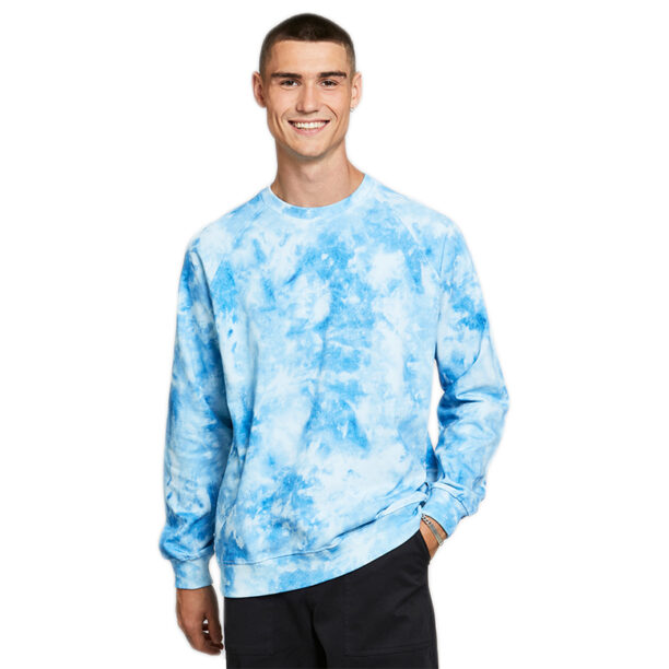 Dedicated Sweatshirt Malmoe Tie Dye Blue