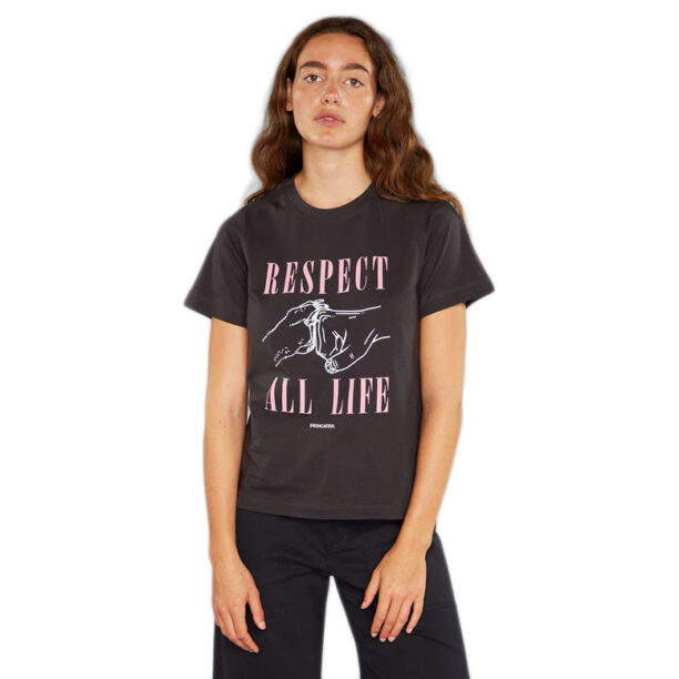 Dedicated T-shirt Mysen Respect Life Charcoal