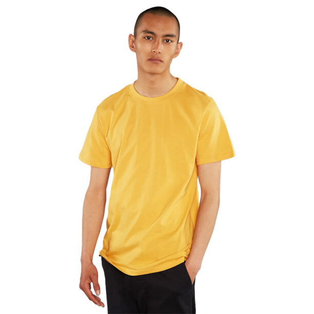 Dedicated T-shirt Stockholm Base Honey Yellow