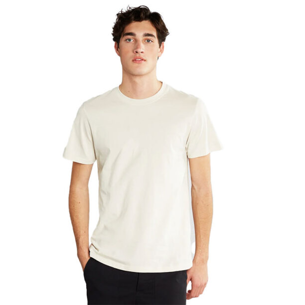 Dedicated T-shirt Stockholm Base Oat White