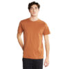 Dedicated T-shirt Stockholm Base Rawhide Brown