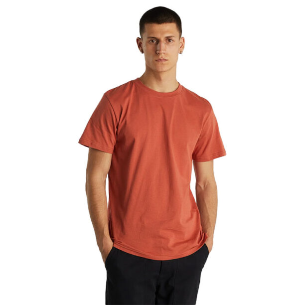 Dedicated T-shirt Stockholm Base Terracotta Red