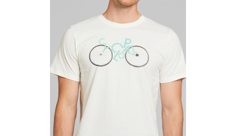 Preţ Dedicated T-shirt Stockholm Cyclopath Off-White