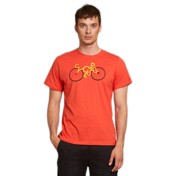 Dedicated T-shirt Stockholm Cyclopath Pale Red