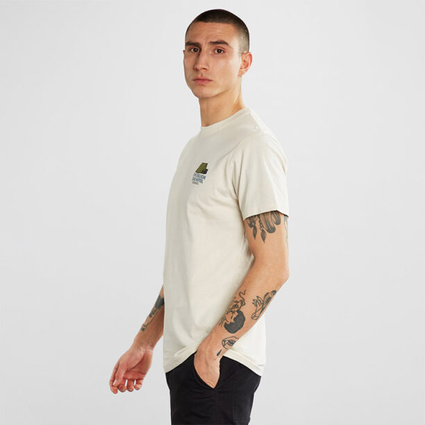 Dedicated T-shirt Stockholm Five Billion Oat White preţ