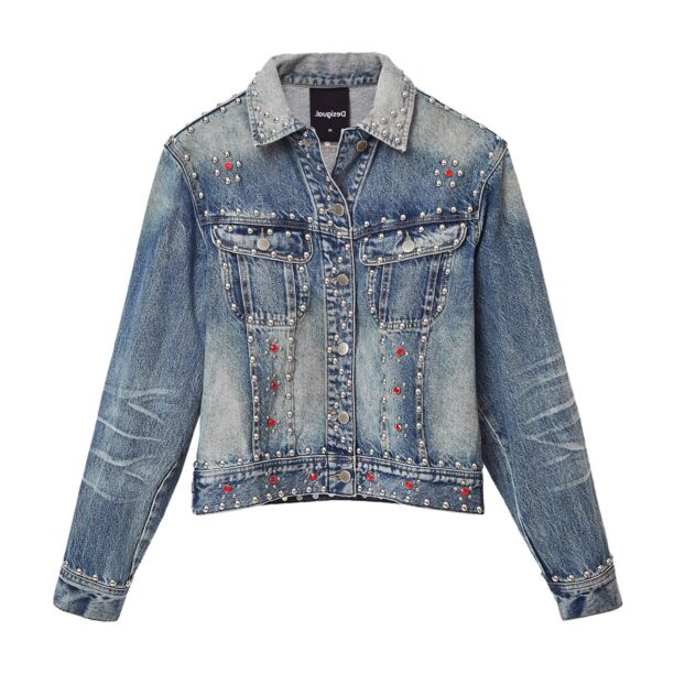 Desigual Geacă de primăvară-toamnă 'Jason'  albastru denim