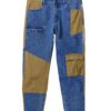 Desigual Pantaloni cu buzunare  albastru denim / oliv