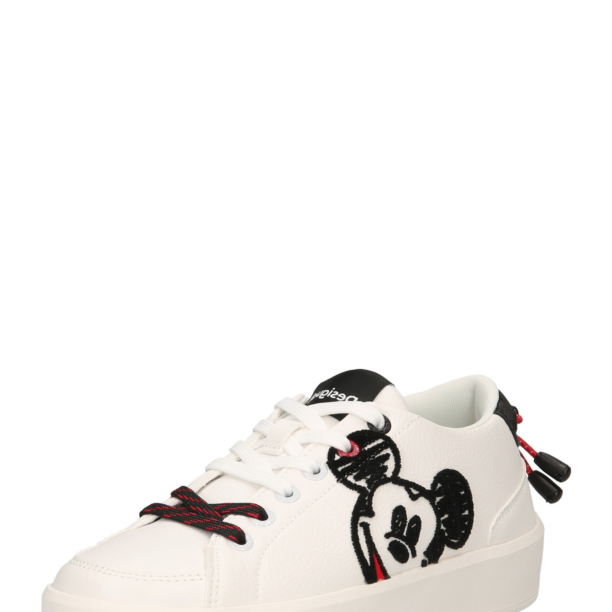 Desigual Sneaker low 'Fancy Mickey'  roșu / negru / alb