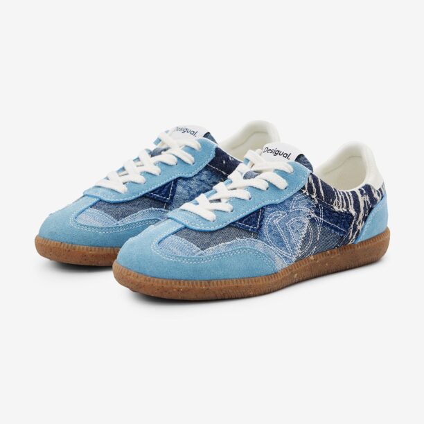 Desigual Sneaker low  albastru denim / albastru deschis / albastru închis / alb preţ