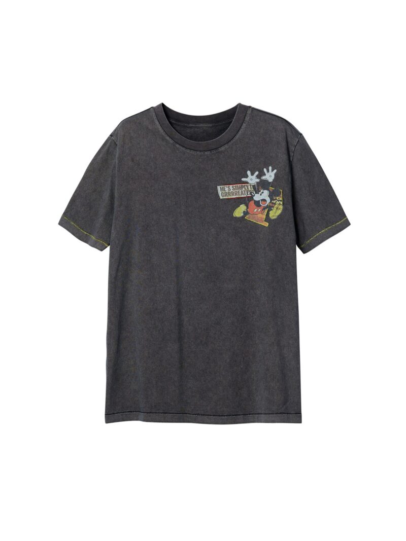 Desigual Tricou 'Mickey Mouse'  galben / roșu / negru amestecat / alb