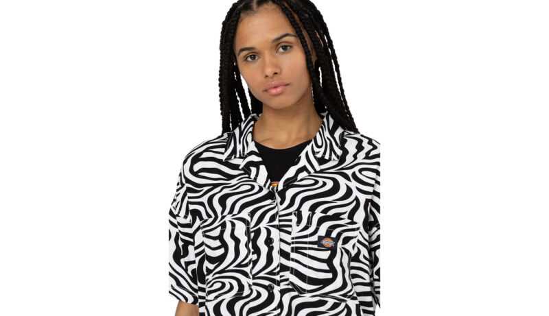 Original Dickies Leesburg Shirt W Cloud Zebra