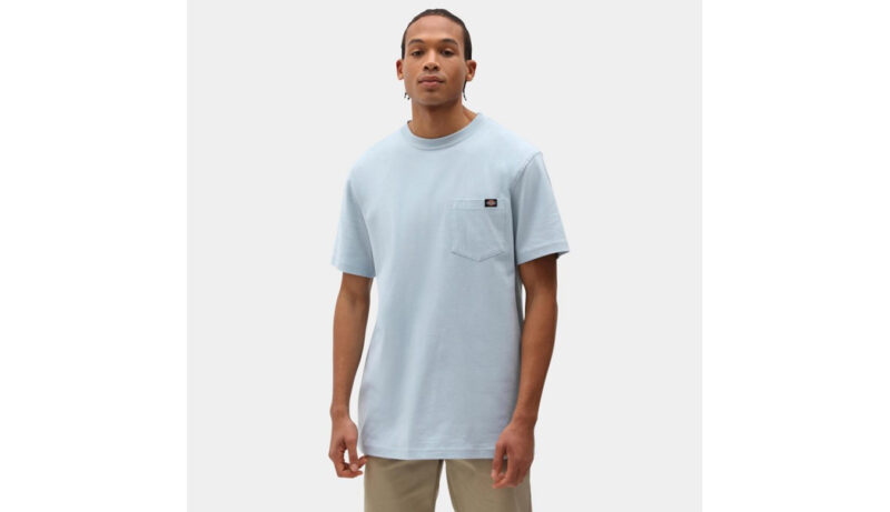 Dickies Porterdale Tee Fog Blue preţ