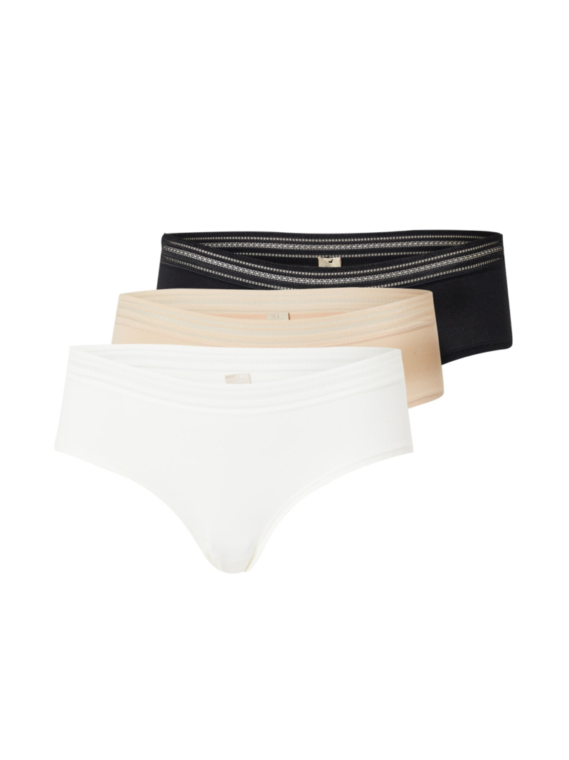 Dorina Slip  bej deschis / negru / alb