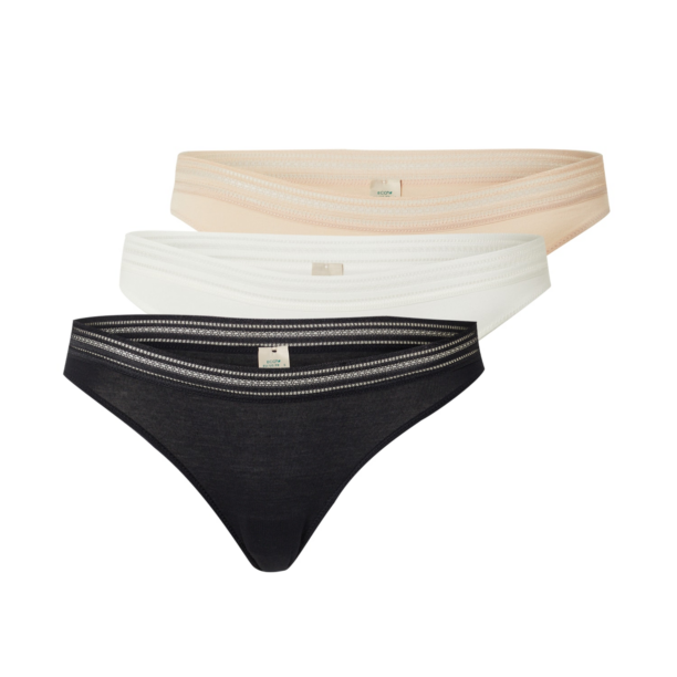 Dorina Slip  bej / negru / alb