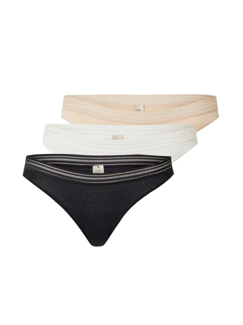 Dorina Slip  bej / negru / alb