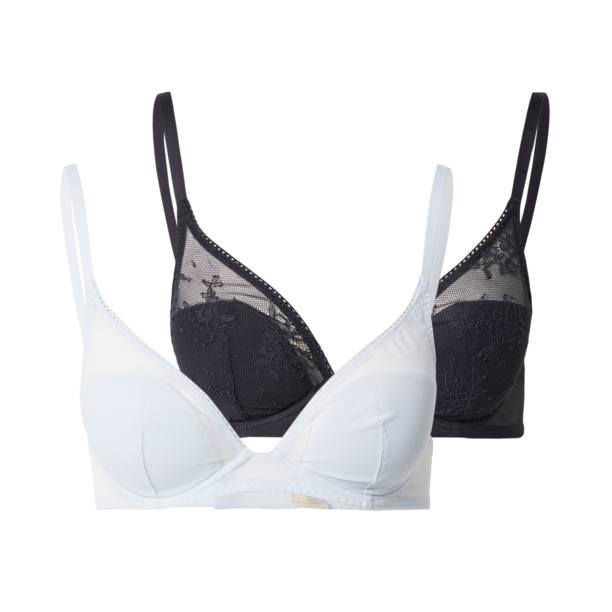 Dorina Sutien 'PLUNGE'  albastru pastel / negru