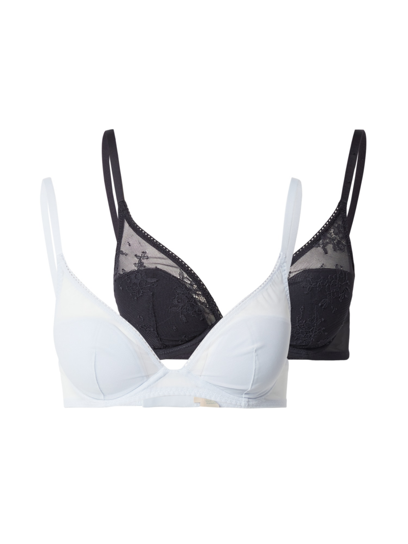 Dorina Sutien 'PLUNGE'  albastru pastel / negru