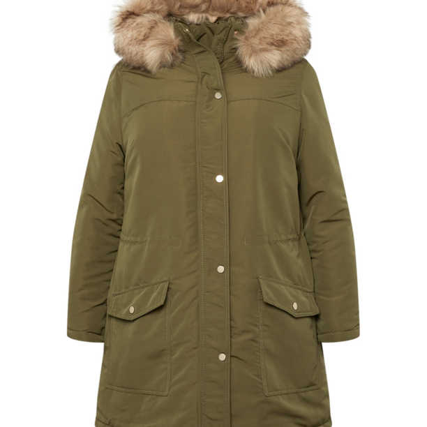 Dorothy Perkins Curve Parka de iarnă  oliv