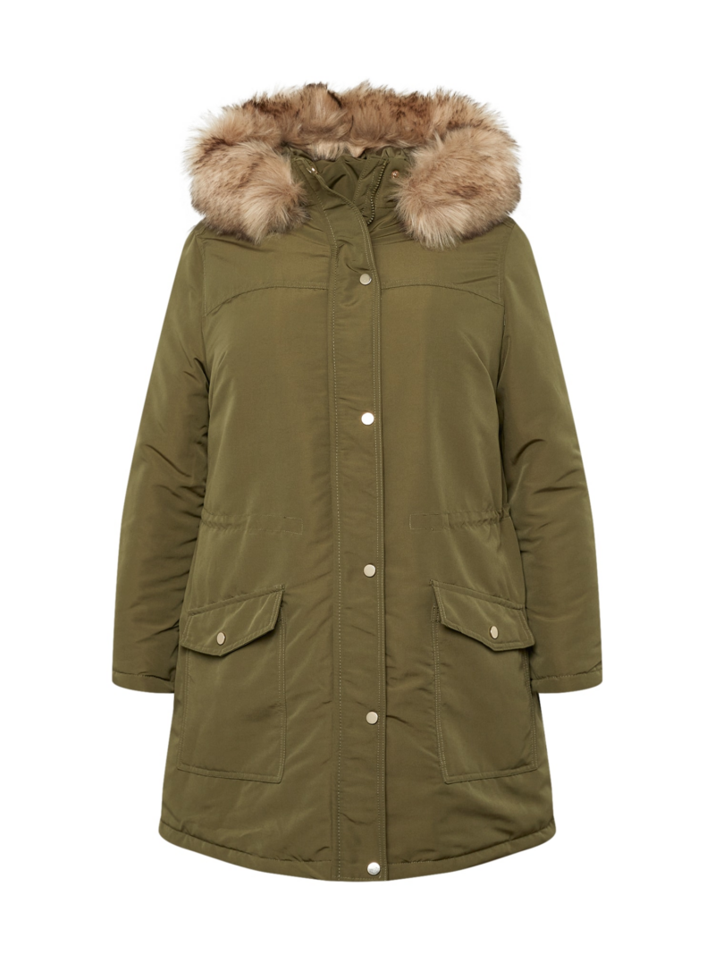 Dorothy Perkins Curve Parka de iarnă  oliv