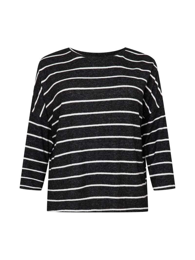 Dorothy Perkins Curve Tricou  negru / alb