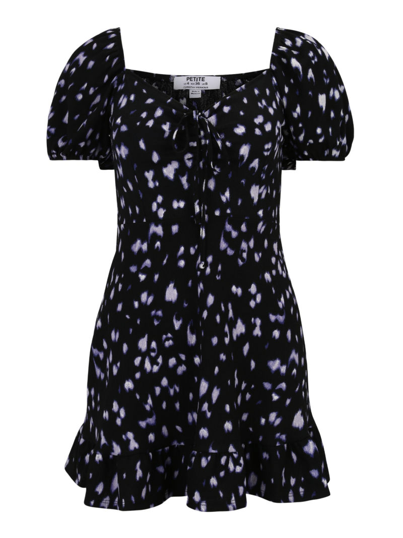 Dorothy Perkins Petite Rochie  mov deschis / negru / alb