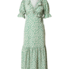 Dorothy Perkins Rochie  verde / alb