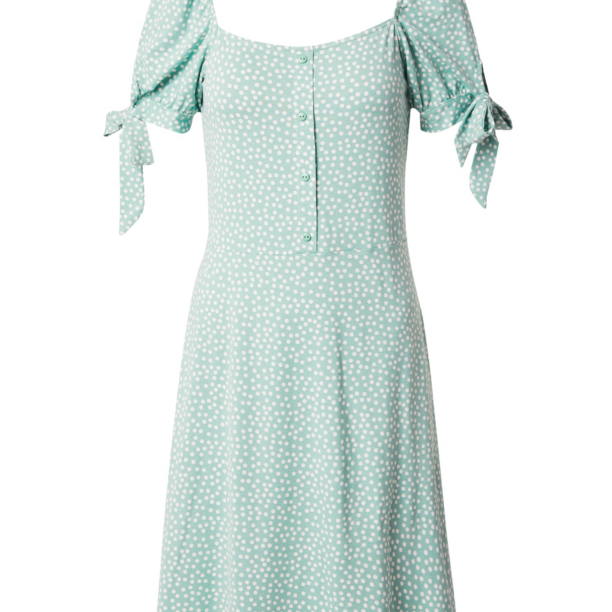 Dorothy Perkins Rochie  verde mentă / alb