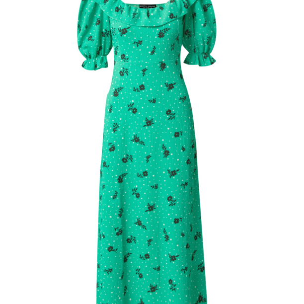 Dorothy Perkins Rochie  verde / negru / alb