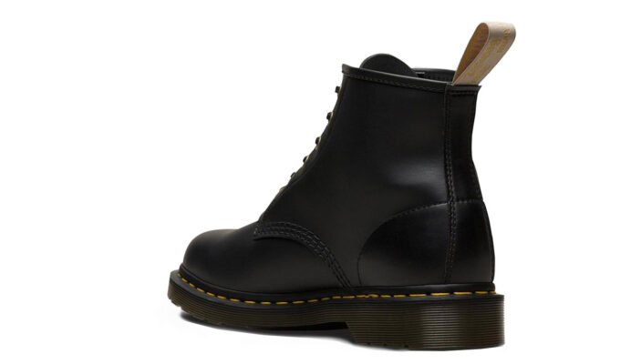 Preţ Dr. Martens 101 Vegan Black Felix Rub Off