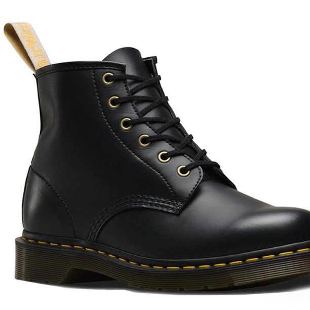 Original Dr. Martens 101 Vegan Black Felix Rub Off