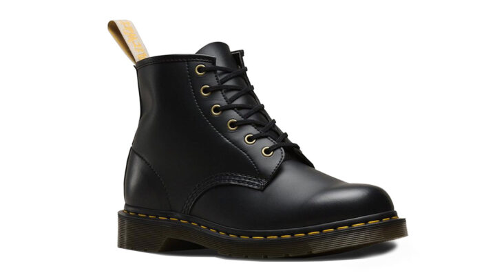 Original Dr. Martens 101 Vegan Black Felix Rub Off