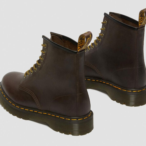 Preţ Dr. Martens 1460 Bex Crazy Horse Leather Lace Up Boots