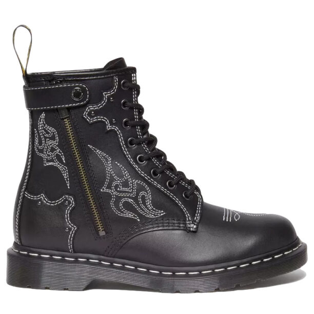 Dr. Martens 1460 Contrast Stitch Leather Lace Up Boots