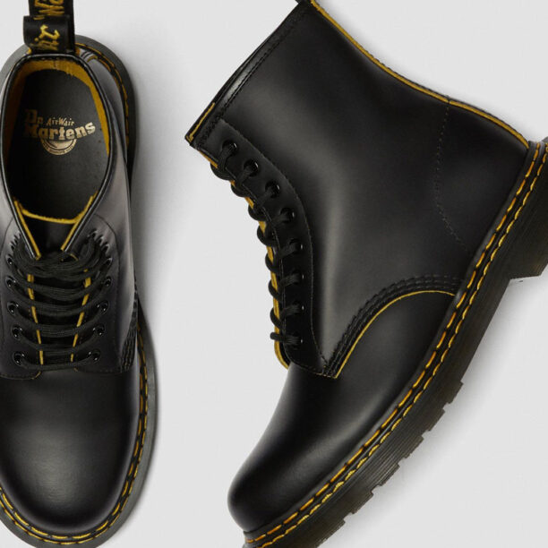 Dr. Martens 1460 Double Stitch Leather Ankle Boots preţ