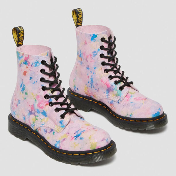 Preţ Dr. Martens 1460 Pascal Rainbow Suede Lace