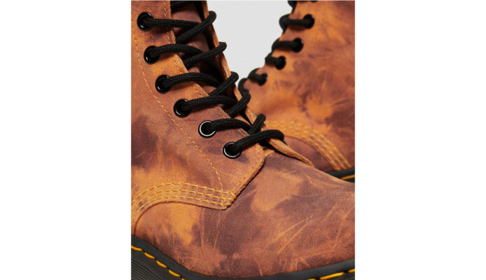 Preţ Dr. Martens 1460 Pascal Tie DYE Leather Lace Up Boots