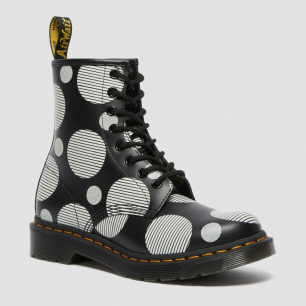 Dr. Martens 1460 Polka Dot Smooth Leather Boots preţ