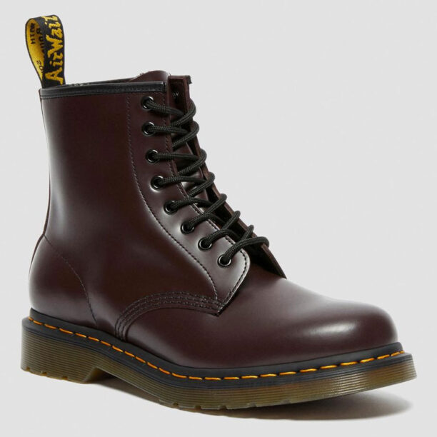 Dr. Martens 1460 Smooth Leather Lace Up Burgundy preţ