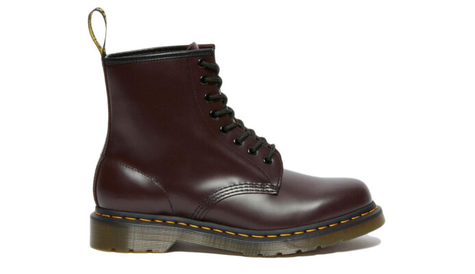 Dr. Martens 1460 Smooth Leather Lace Up Burgundy