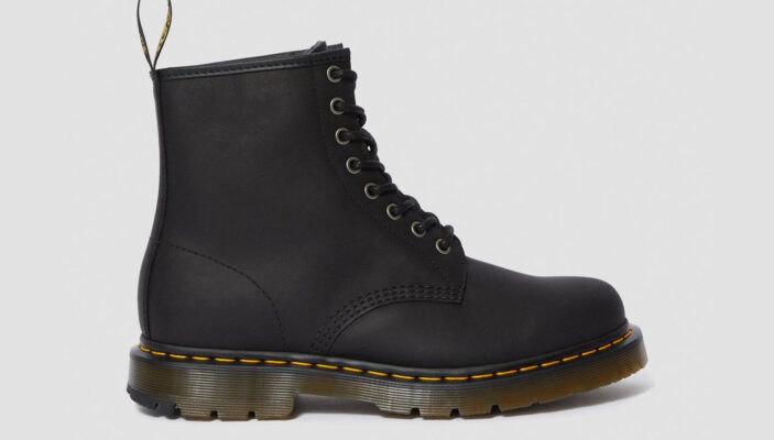 Preţ Dr. Martens 1460 Winter Grip Leather Ankle Boots