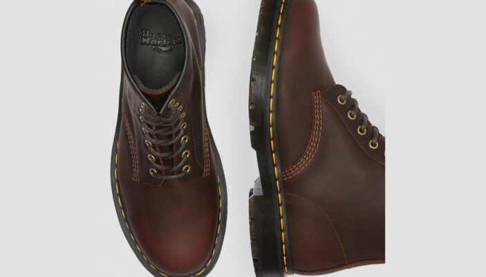 Dr. Martens 1460 Winter Grip Leather Ankle Boots - imagine 7