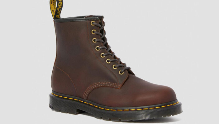 Dr. Martens 1460 Winter Grip Leather Ankle Boots - imagine 8