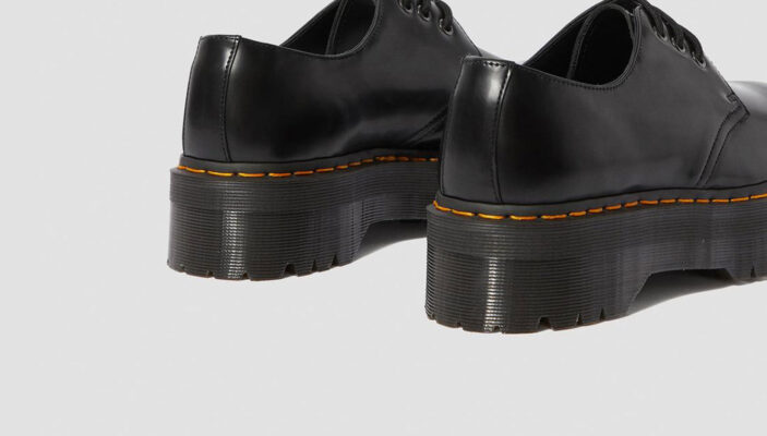 Original Dr. Martens 1461 Quad Platform Leather