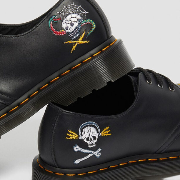 Original Dr. Martens 1461 Souvenir Embroidered Leather