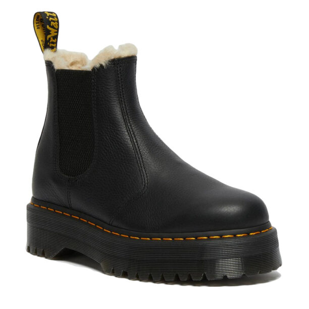 Dr. Martens 2976 Faux Fur Lined Platform Chelsea Boots preţ